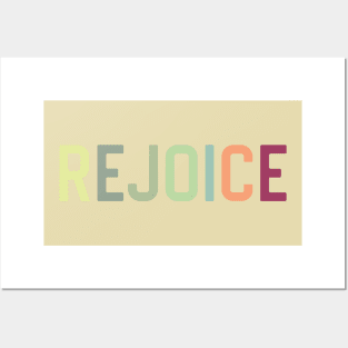 rejoice Posters and Art